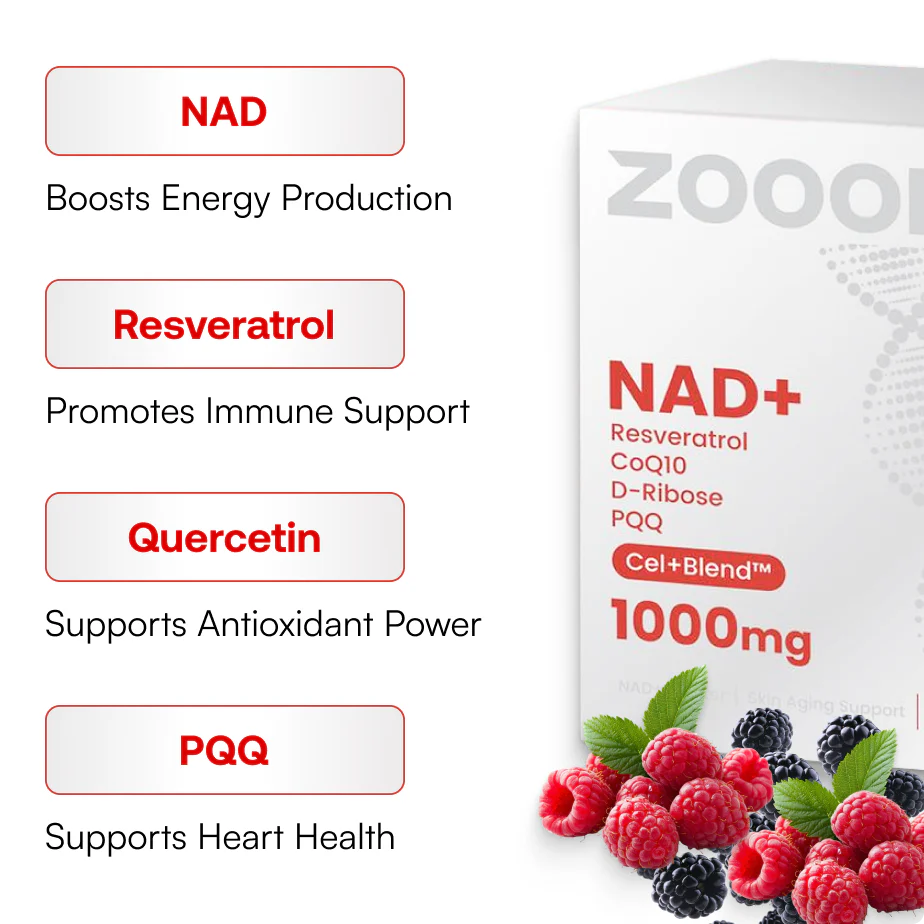NAD+ Berry Flavor Drink Mix